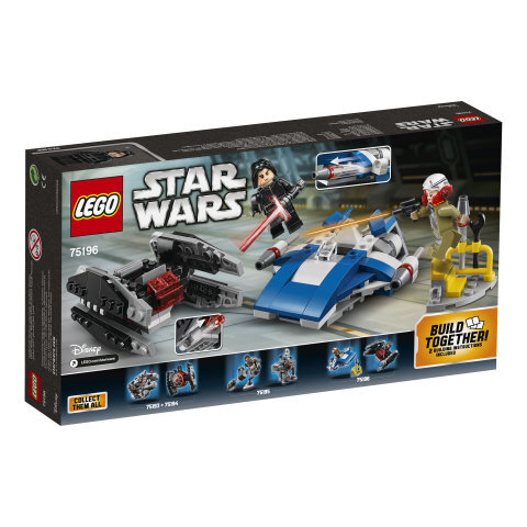 75196 LEGO® Star Wars Mažieji kovotojai kaina ir informacija | Konstruktoriai ir kaladėlės | pigu.lt