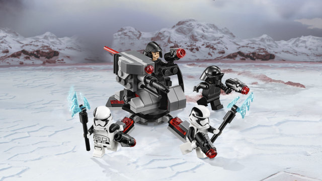 75197 LEGO® Star Wars Pirmojo ordino specialistų kovos rinkinys kaina ir informacija | Konstruktoriai ir kaladėlės | pigu.lt