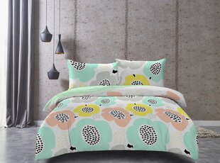 DecoKing patalynės komplektas Ducato Collection Papavero, 200x200, 3 dalių kaina ir informacija | Patalynės komplektai | pigu.lt