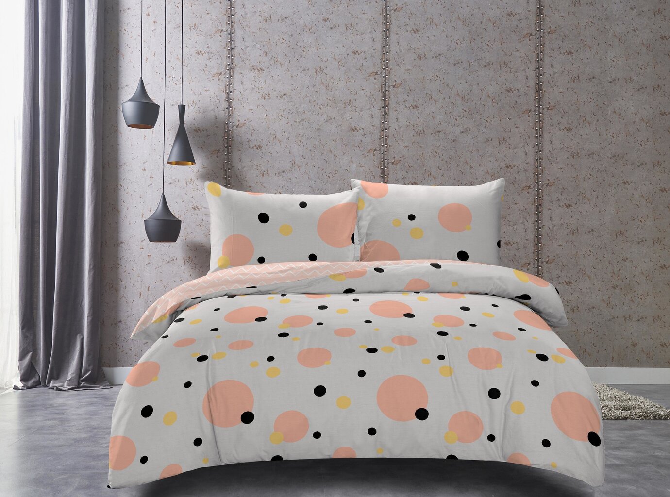 DecoKing patalynės komplektas Ducato Collection Sweety, 200x200, 3 dalių цена и информация | Patalynės komplektai | pigu.lt