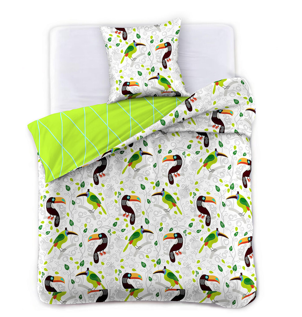 DecoKing patalynės komplektas Ducato Collection Toucan, 2 dalių цена и информация | Patalynės komplektai | pigu.lt