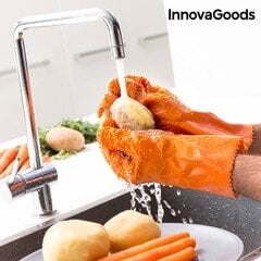 Перчатки для мытья и снятия верхней кожицы с овощей и фруктов цена и информация | Кухонная утварь | pigu.lt