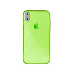 Puro Nude 0.3 iPhone X fluo zielony |fluo green X|Xs IPCX03NUDEGRN цена и информация | Чехлы для телефонов | pigu.lt