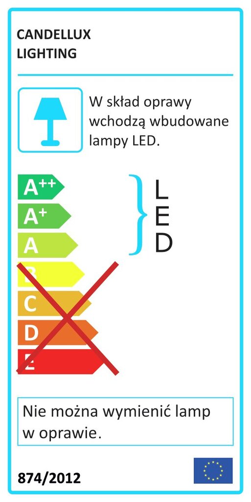 Candellux šviestuvas Glance 36 LED kaina ir informacija | Pakabinami šviestuvai | pigu.lt