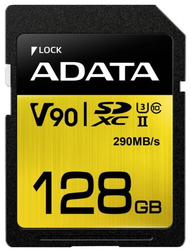 Atminties kortelė Adata Premier One SDXC UHS-II U3, klasė 10, 128 GB kaina ir informacija | Atminties kortelės telefonams | pigu.lt