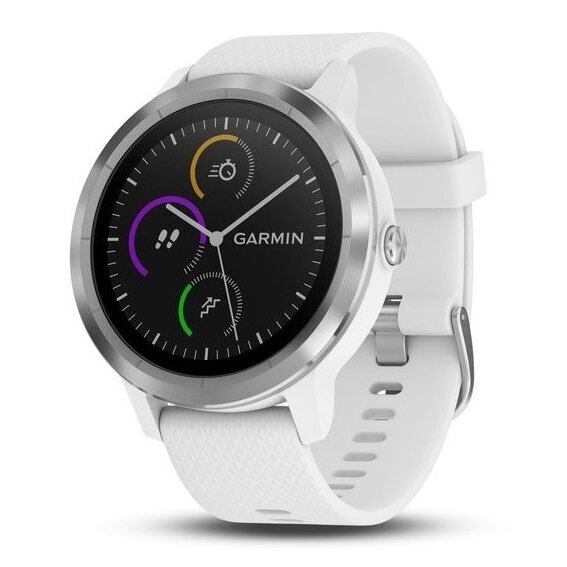 Garmin vívoactive® 3 Steel/White цена и информация | Išmanieji laikrodžiai (smartwatch) | pigu.lt