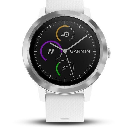 Garmin vívoactive® 3 Steel/White цена и информация | Išmanieji laikrodžiai (smartwatch) | pigu.lt