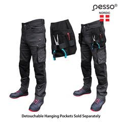 Darbo kelnės Pesso Twill Stretch kaina ir informacija | Pesso Išparduotuvė | pigu.lt