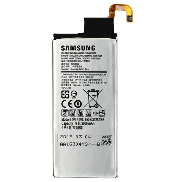 Samsung EB-BG925ABE Originali baterija telefonui G925F Galaxy S6 Edge 2600  mAh (OEM) kaina | pigu.lt