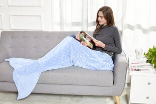 Одеяло из микрофибры siren babyblue 140 см цена и информация | Покрывала, пледы | pigu.lt