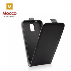 Mocco Kabura Rubber Case Vertical Opens Premium Eco Leather Case Huawei P9 Lite Mini Black kaina ir informacija | Telefono dėklai | pigu.lt