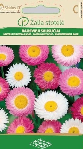 Rausvieji sausučiai цена и информация | Gėlių sėklos | pigu.lt