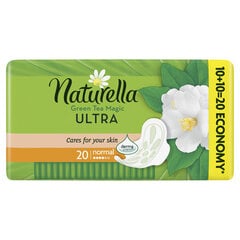 Higieniniai paketai Naturella Ultra Normal Green Tea 20 vnt. kaina ir informacija | Tamponai, higieniniai paketai, įklotai | pigu.lt