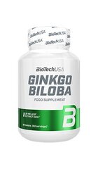 Пищевая добавка Biotech Ginkgo Biloba 90 табл. цена и информация | Витамины | pigu.lt