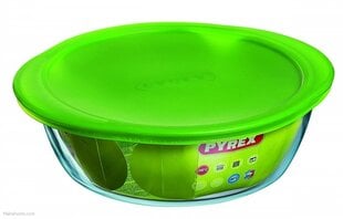 PYREX karščiui atsparus indas su dangčiu Cook & Store, 26 cm kaina ir informacija | Kepimo indai, popierius, formos | pigu.lt