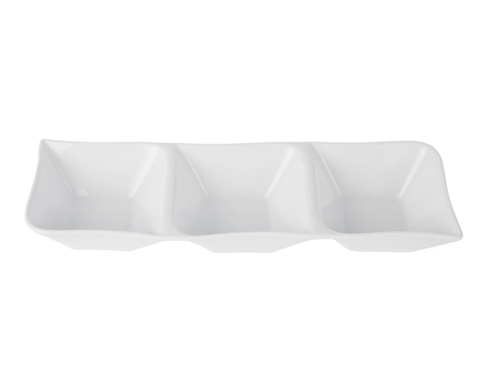 Ambition triguba salotinė Banga/Kubiko, 31,5x10,5 cm kaina ir informacija | Indai, lėkštės, pietų servizai | pigu.lt