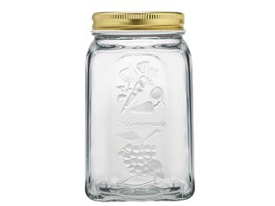 Stiklinis indelis Pasabache Homemade, 1 L kaina ir informacija | Maisto saugojimo  indai | pigu.lt