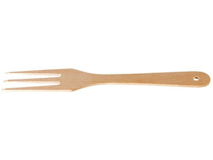 EKO-DREW medinė šakutė, 28,3 cm kaina ir informacija | Virtuvės įrankiai | pigu.lt