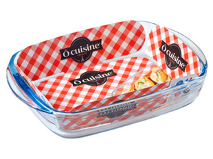 Посуда для запекания OCUISINE прямоугольная, 23x15x4,5 см цена и информация | Формы, посуда для выпечки | pigu.lt