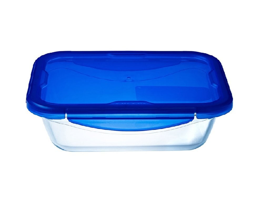 PYREX karščiui atsparus indas Cook & Go, 20,6x15,5 cm, 0,8 l kaina ir informacija | Kepimo indai, popierius, formos | pigu.lt