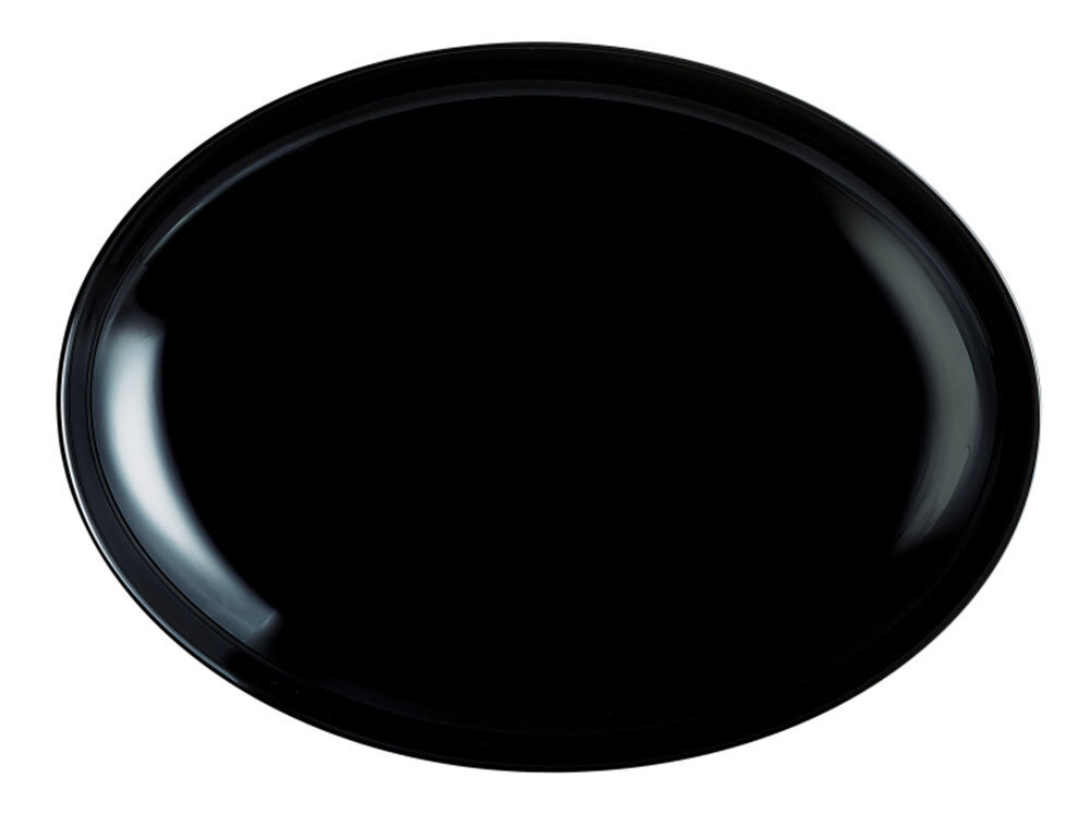 Luminarc lėkštė Barbecue Friends Time Black, 32,8 cm kaina ir informacija | Indai, lėkštės, pietų servizai | pigu.lt