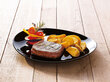 Luminarc lėkštė kepsniui Steak Friends Time Black, 30x26 cm kaina ir informacija | Indai, lėkštės, pietų servizai | pigu.lt