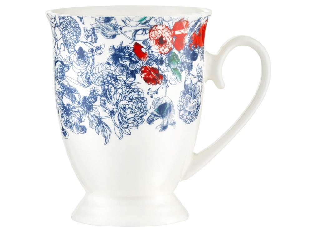 AMBITION porceliano puodelis Diana Gėlės, 300 ml цена и информация | Taurės, puodeliai, ąsočiai | pigu.lt
