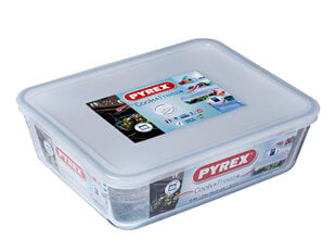 Karščiui atsparus indas Pyrex Cook & Freeze, 25x19 cm, 2,6 l kaina ir informacija | Kepimo indai, popierius, formos | pigu.lt