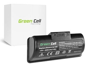 Green Cell Battery for iRobot Braava Jet 240 BC674 4446040 3.6V 3Ah цена и информация | Аккумуляторы для пылесосов	 | pigu.lt