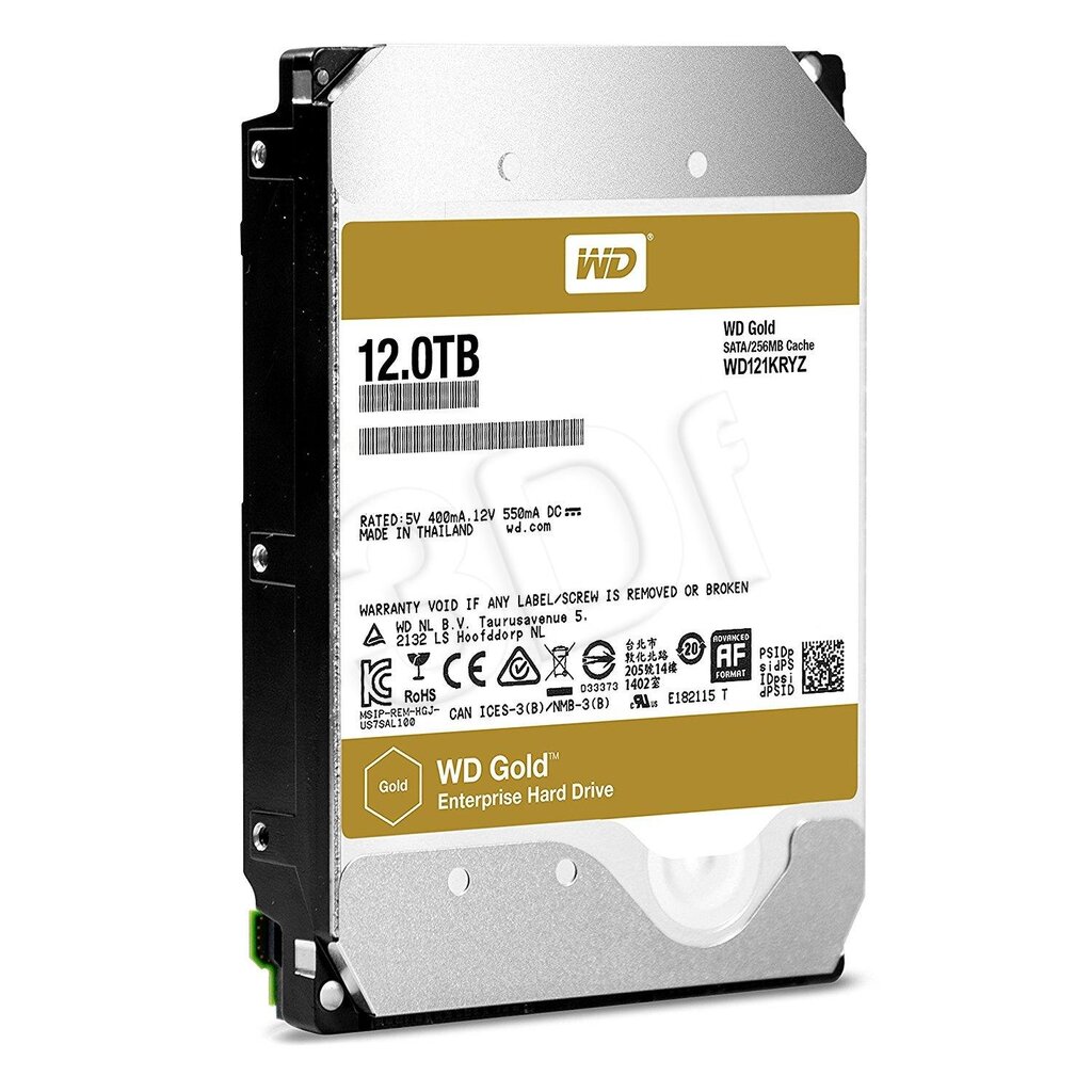 Western Digital WD121KRYZ kaina ir informacija | Vidiniai kietieji diskai (HDD, SSD, Hybrid) | pigu.lt