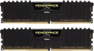 Corsair Vengeance LPX DDR4, 2x4 ГБ, 3000 МГц, CL16 (CMK8GX4M2C3000C16) цена и информация | Оперативная память (RAM) | pigu.lt