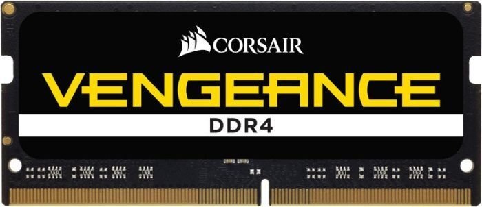 Corsair SO-DIMM Vengeance DDR4, 8GB, 2400MHz, CL16 (CMSX8GX4M1A2400C16) цена и информация | Operatyvioji atmintis (RAM) | pigu.lt