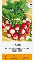 Съедобный редис FAKIR цена и информация | Семена овощей, ягод | pigu.lt