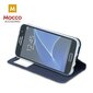 Mocco Smart Look Magnet Book Case With Window For Apple iPhone X Blue цена и информация | Telefono dėklai | pigu.lt