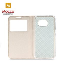 Mocco Smart Look Magnet Book Case With Window For Xiaomi Mi Max Gold kaina ir informacija | Telefono dėklai | pigu.lt