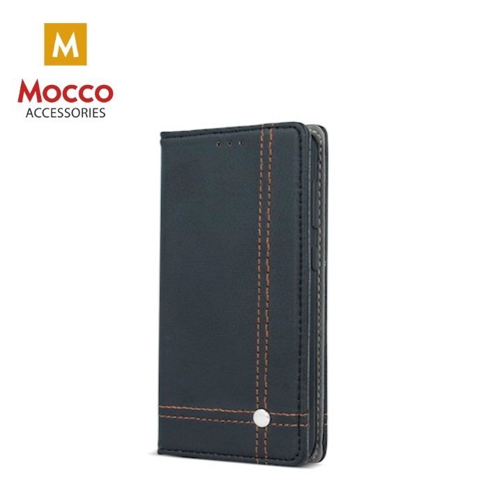 Mocco Smart Focus Book Case For LG K10 (2017) X400 / M250N Black / Brown kaina ir informacija | Telefono dėklai | pigu.lt