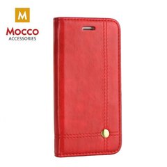 Mocco Smart Focus Book Case For Apple iPhone X Red kaina ir informacija | Telefono dėklai | pigu.lt