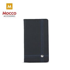 Mocco Smart Focus Book Case For LG K10 (2017) X400 / M250N Black / Blue kaina ir informacija | Telefono dėklai | pigu.lt