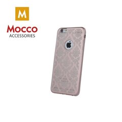 Чехол Mocco Ornament Back Case Silicone Case for Samsung J330 Galaxy J3 (2017) Black цена и информация | Mocco Мобильные телефоны и аксессуары | pigu.lt