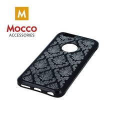 Чехол Mocco Ornament Back Case Silicone Case for Samsung J330 Galaxy J3 (2017) Black цена и информация | Mocco Мобильные телефоны и аксессуары | pigu.lt