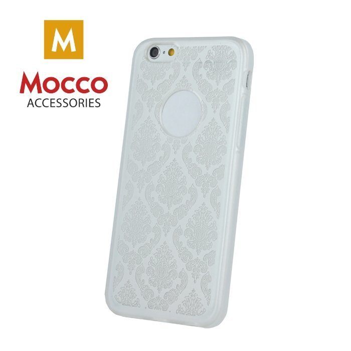 Mocco Ornament Back Case Silicone Case for Samsung J530 Galaxy J5 (2017) White цена и информация | Telefono dėklai | pigu.lt