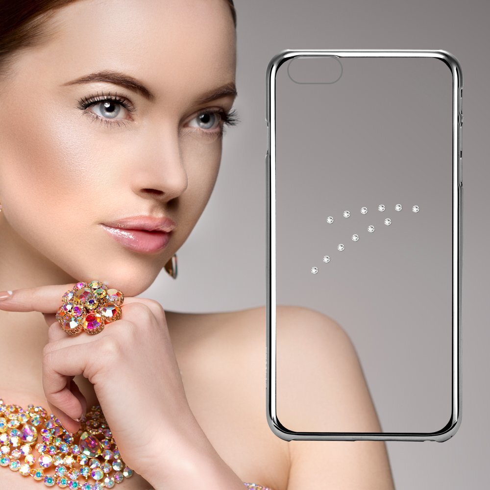 X-Fitted Plastic Case Swarovski Crystals цена и информация | Telefono dėklai | pigu.lt