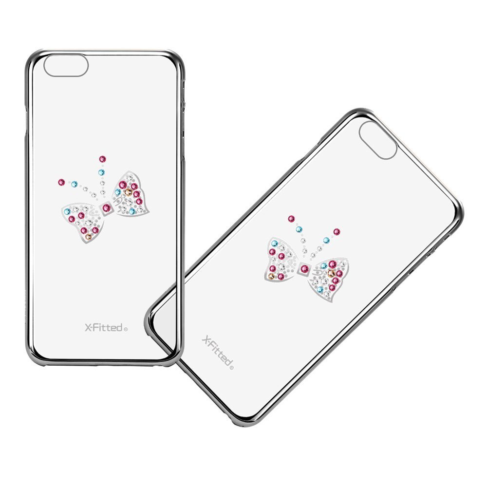 X-Fitted Plastic Case Swarovski Crystals цена и информация | Telefono dėklai | pigu.lt