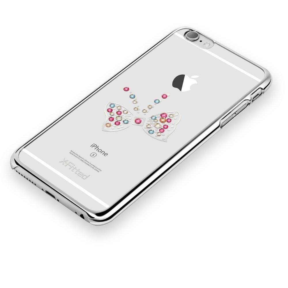 X-Fitted Plastic Case Swarovski Crystals цена и информация | Telefono dėklai | pigu.lt