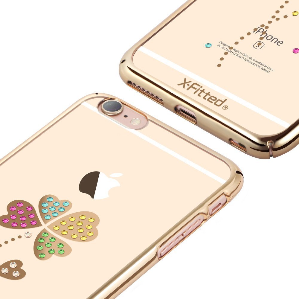 X-Fitted Plastic Case Swarovski Crystals цена и информация | Telefono dėklai | pigu.lt