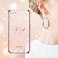 X-Fitted Plastic Case With Swarovski Crystals for Apple iPhone 7 / 8 Pink / Crown kaina ir informacija | Telefono dėklai | pigu.lt