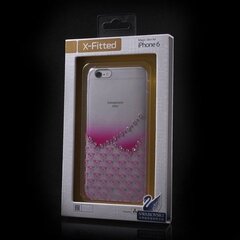 X-Fitted Plastic Case Swarovski Crystals цена и информация | Чехлы для телефонов | pigu.lt