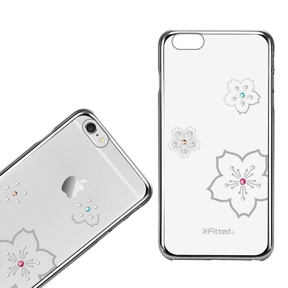 X-Fitted Plastic Case Swarovski Crystals цена и информация | Telefono dėklai | pigu.lt