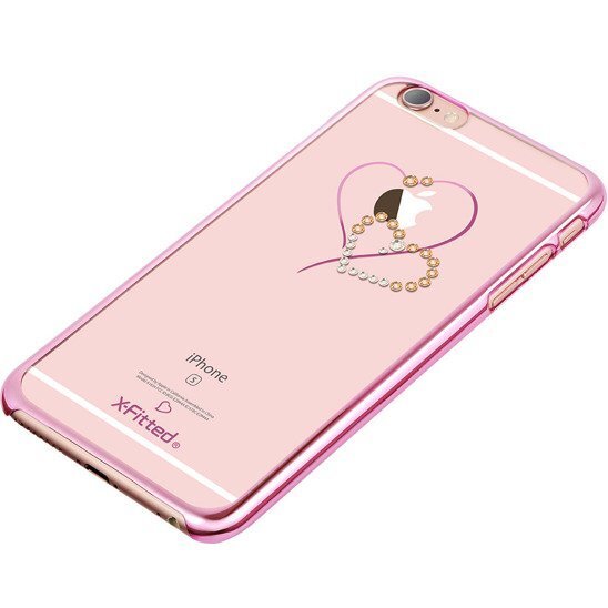 X-Fitted Plastic Case Swarovski Crystals цена и информация | Telefono dėklai | pigu.lt