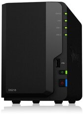 Synology DS218 цена и информация | Жёсткие диски (SSD, HDD) | pigu.lt